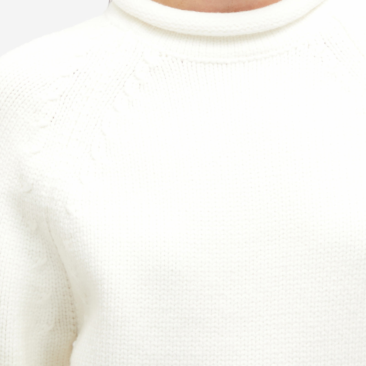 Good American Women's Crewneck Sweater in Cloud White