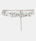 Alessandra Rich Crystal-embellished choker