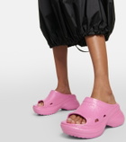 Balenciaga x Crocs™ platform slides
