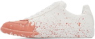 Maison Margiela White & Pink Replica Sneakers