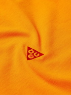 NIKE - ACG NRG Logo-Embroidered Cotton-Jersey T-Shirt - Orange