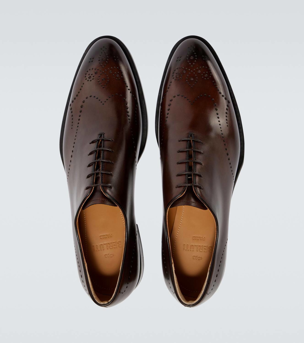 Berluti Ajouré Equilibre Venezia leather Oxford shoes