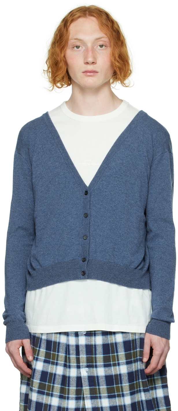 Bless Blue Extended Cardigan