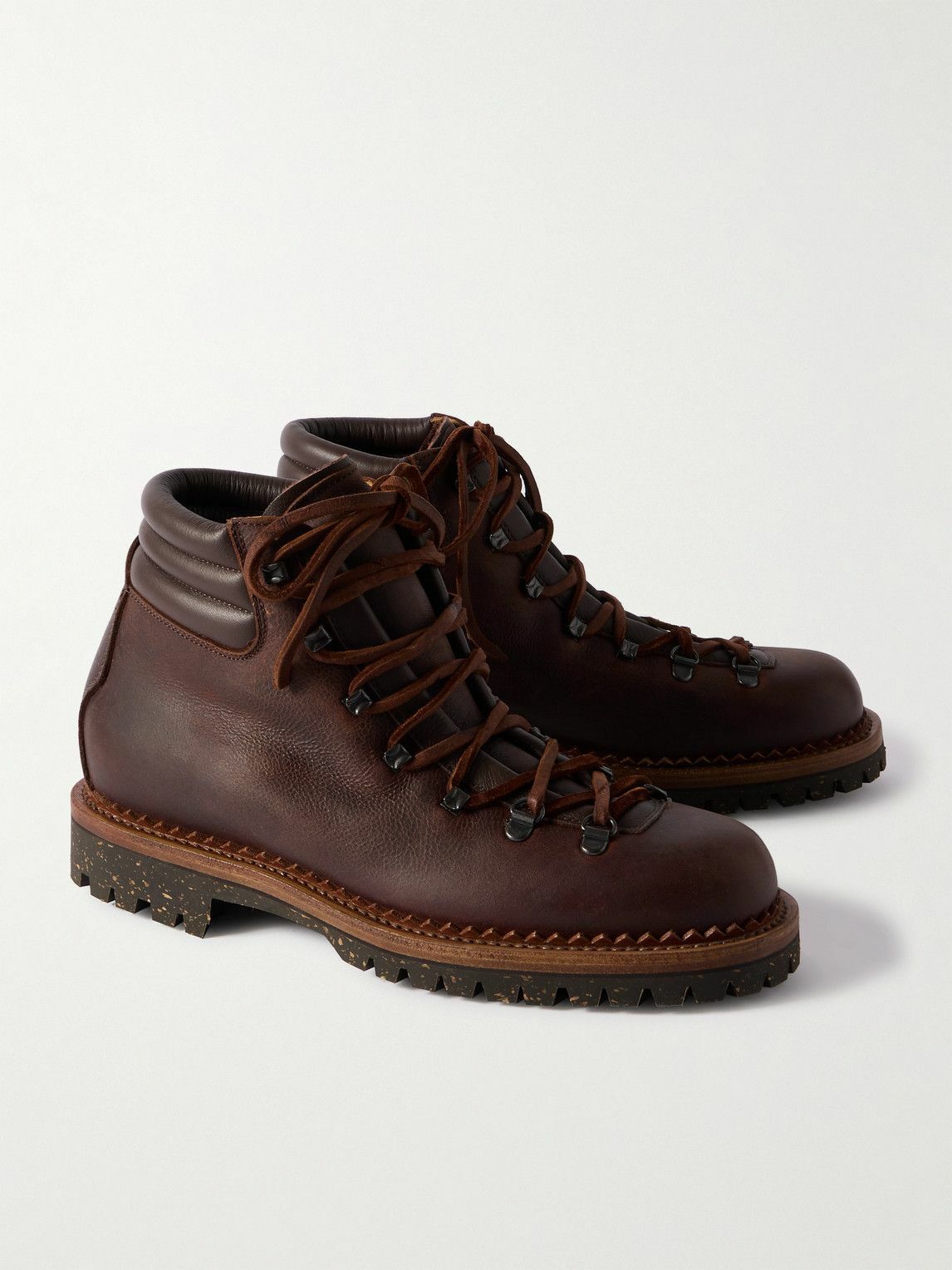Yuketen - Vettore Leather Boots - Brown