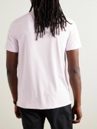 G/FORE - Striped Tech-Jersey Golf Polo Shirt - Pink