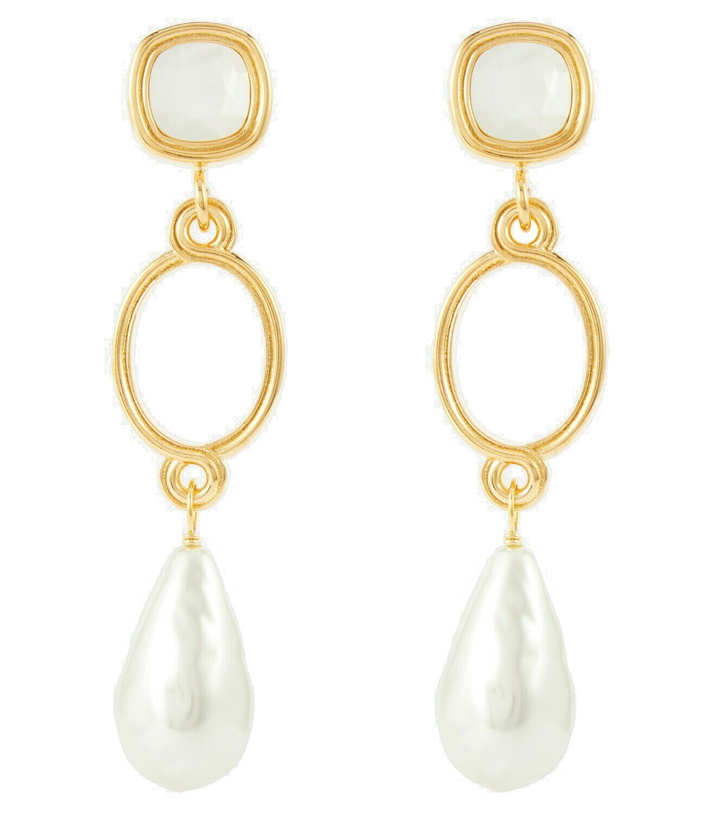 Photo: Erdem Drop earrings with pearls