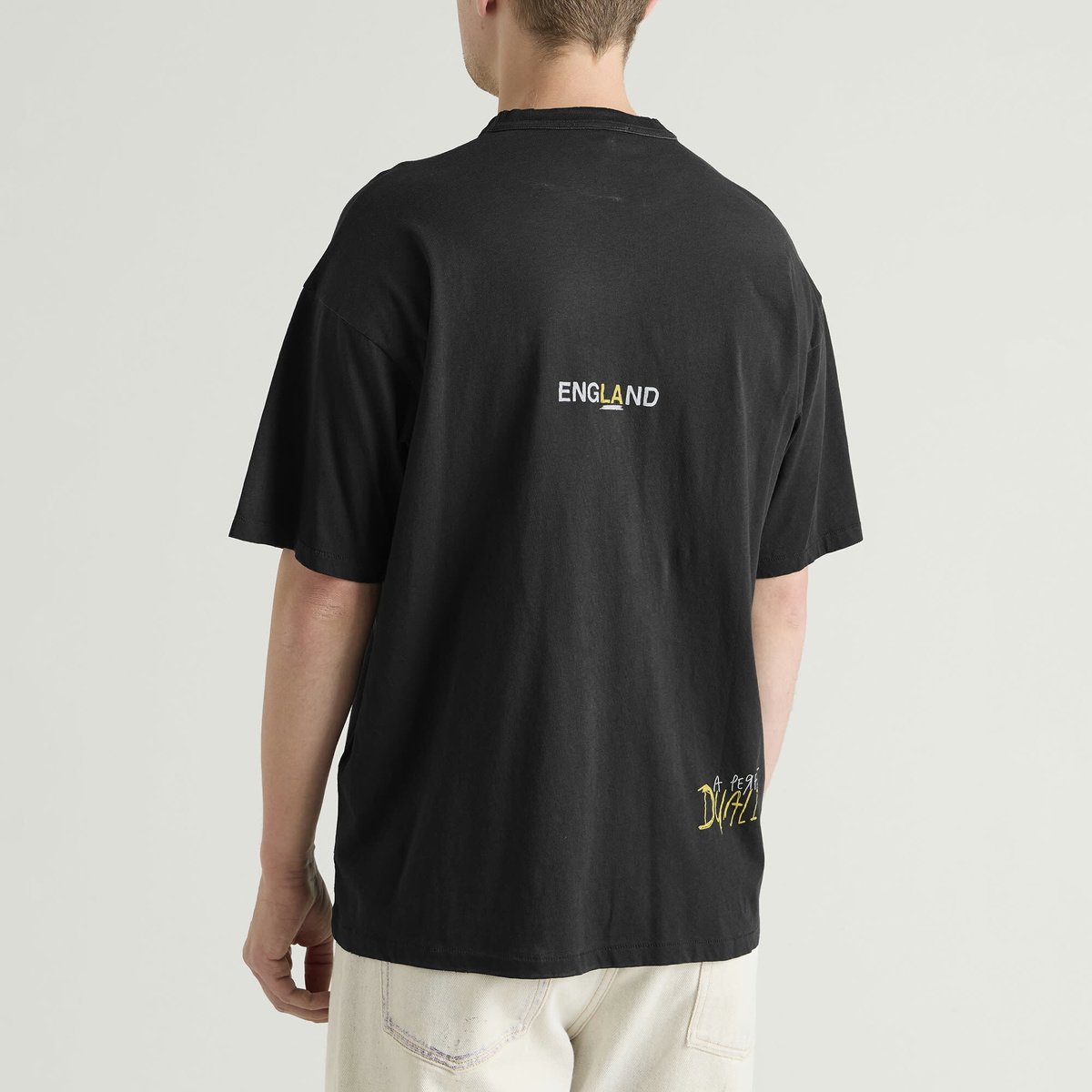 Represent Men's Enemy T-Shirt in Washed Black