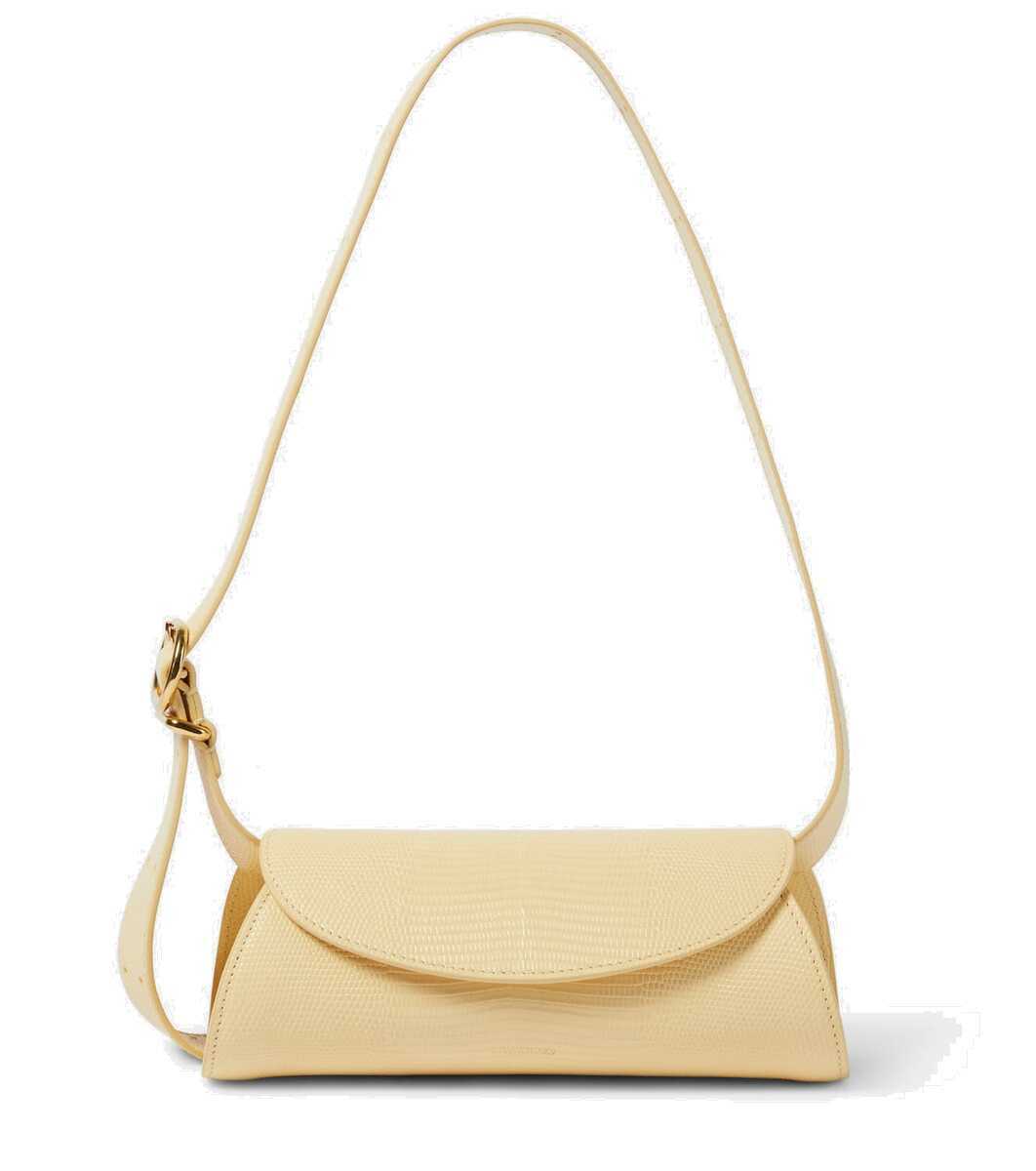 Jil Sander Cannolo Mini leather shoulder bag Jil Sander