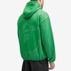 Nike Men's x OFF-WHITE Mc Engineered Hoodie in Kelly Green