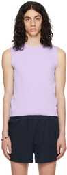 Camiel Fortgens Purple Fitted Tank Top