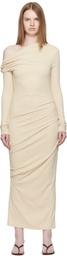 Paris Georgia Beige Elemental Manahou Midi Dress