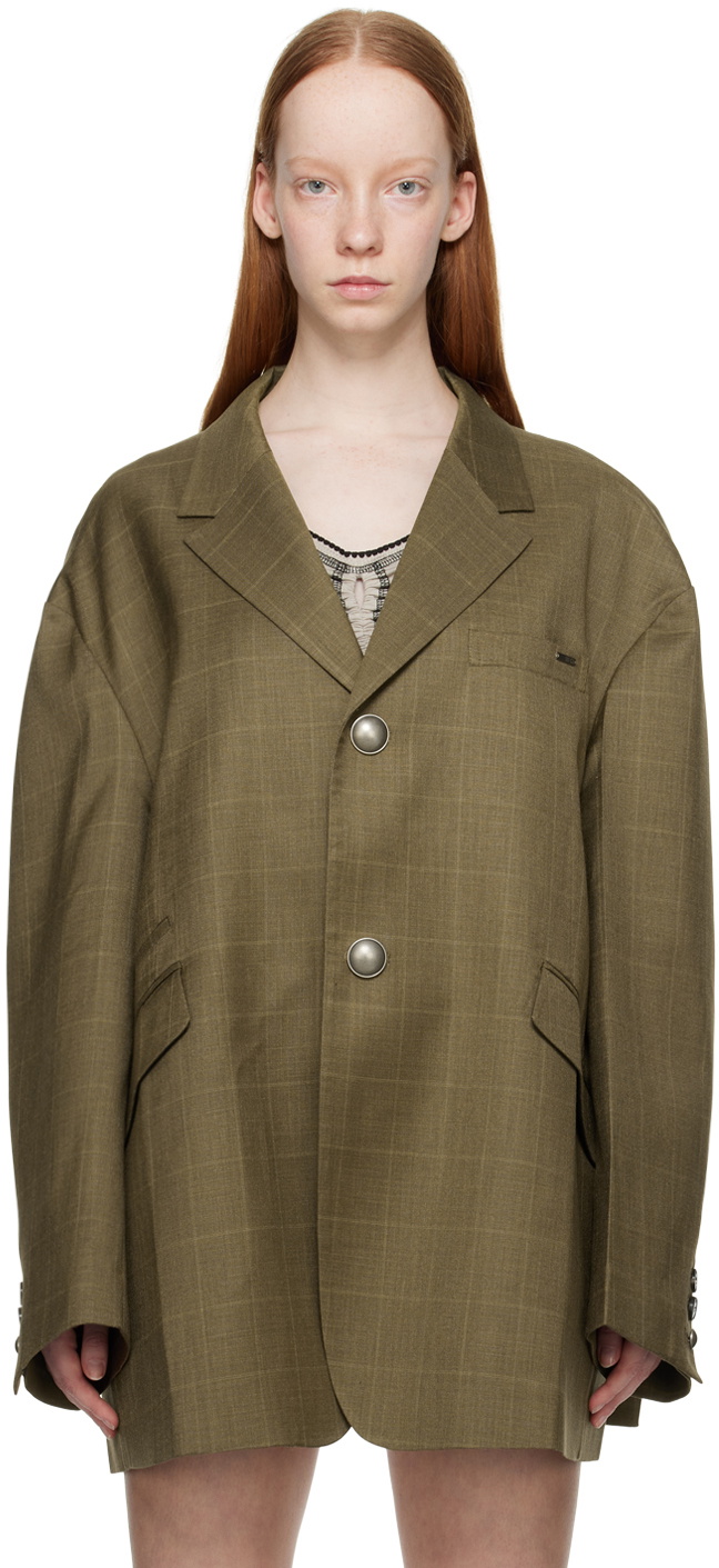 lesugiatelier Brown Oversized Blazer