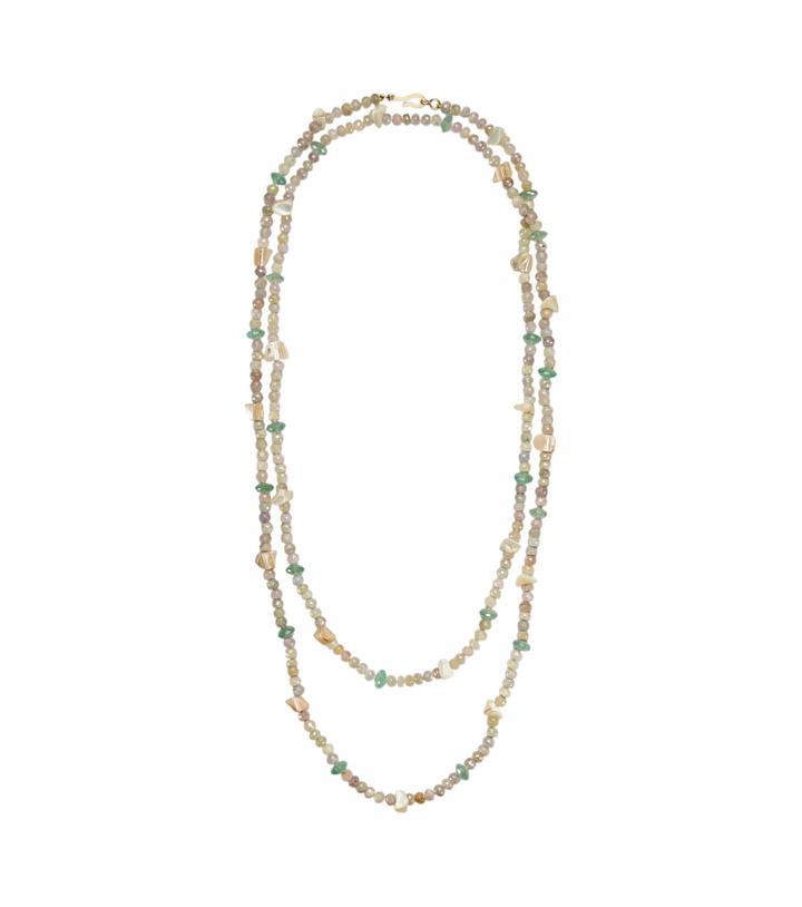 Photo: Ileana Makri Beaded necklace with gemstones