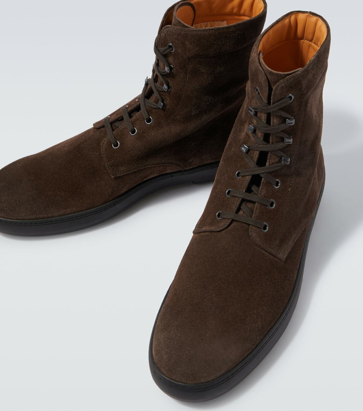 Tod's Suede lace-up boots