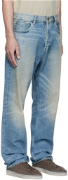 Essentials Blue Faded Jeans