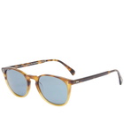 Oliver Peoples Men's Finley Esq. Sunglasses in Vintage Brown/Indigo