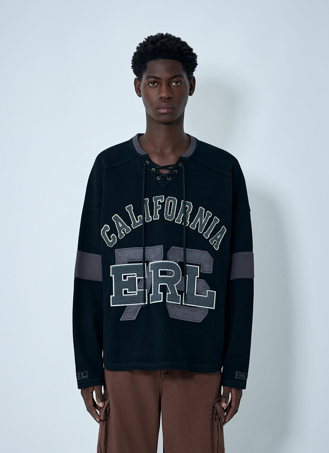 ERL Laced Hockey Sweatshirt