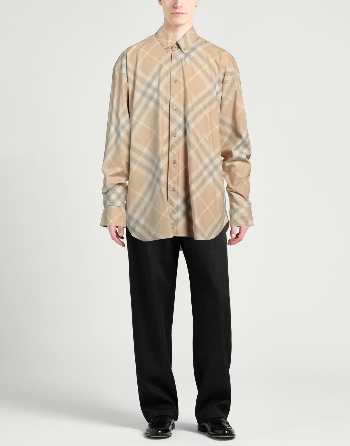 Burberry Mens Shirt Sand