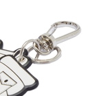 Moncler Women's Gaia Boot Key Ring in White
