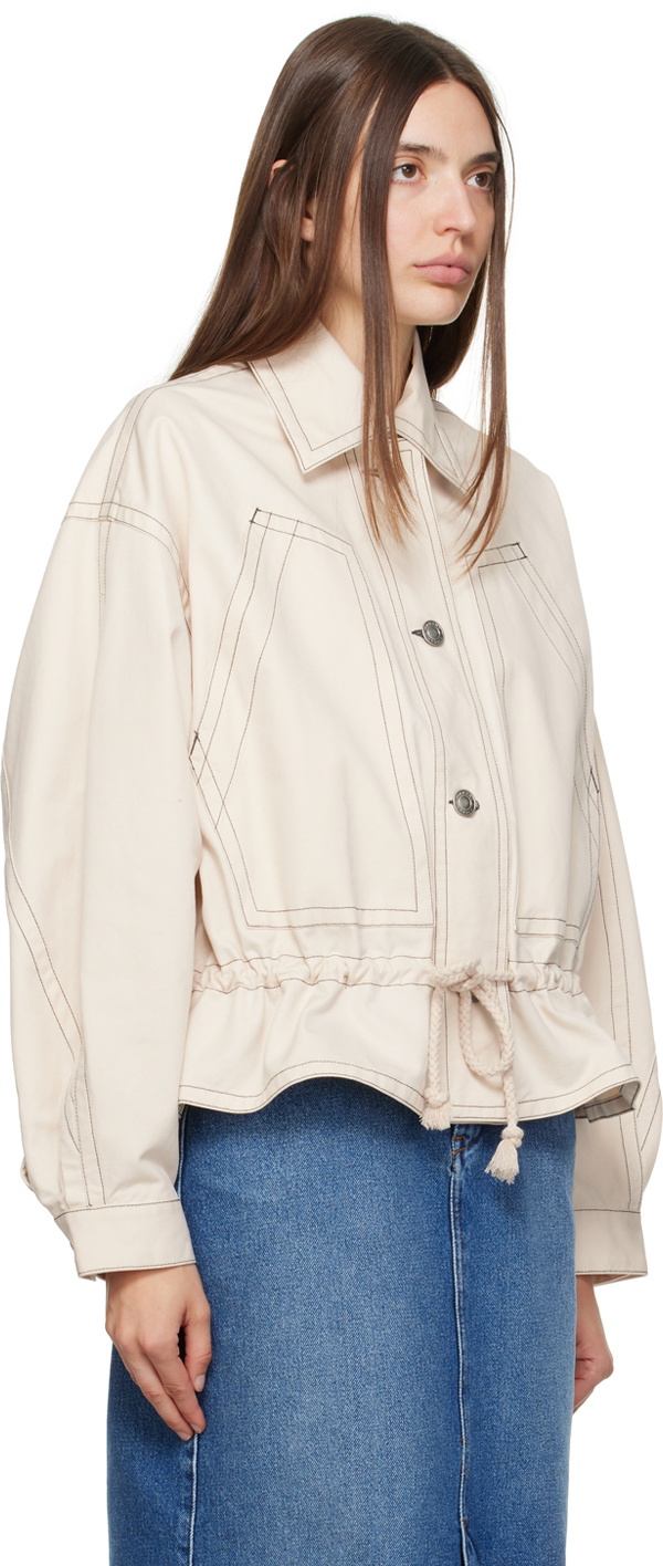 Isabel Marant Etoile Off-White Delly Jacket Isabel Marant Etoile