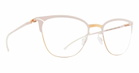 Mykita Elba - Champagne Gold / Aurore Rx Glasses