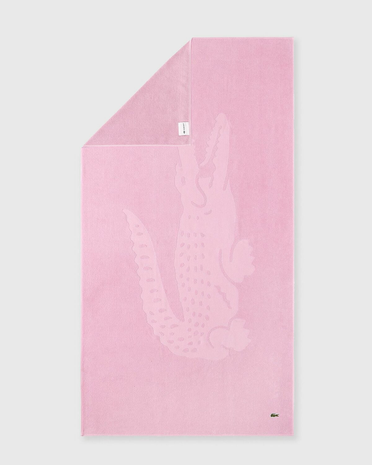 Lacoste Lsport Beach Towel 90 C Mx160 Cm Blue Home Fragrance