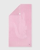 Lacoste Lsport Beach Towel 90 C Mx160 Cm Blue Home Fragrance