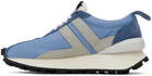 Lanvin Blue Bumpr Sneakers