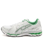 Asics GEL-Kayano 12.1 Sneaker in White/Pure Silver