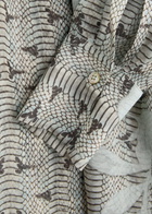 Forte_forte Python-print Silk-chiffon Shirt Multicoloured
