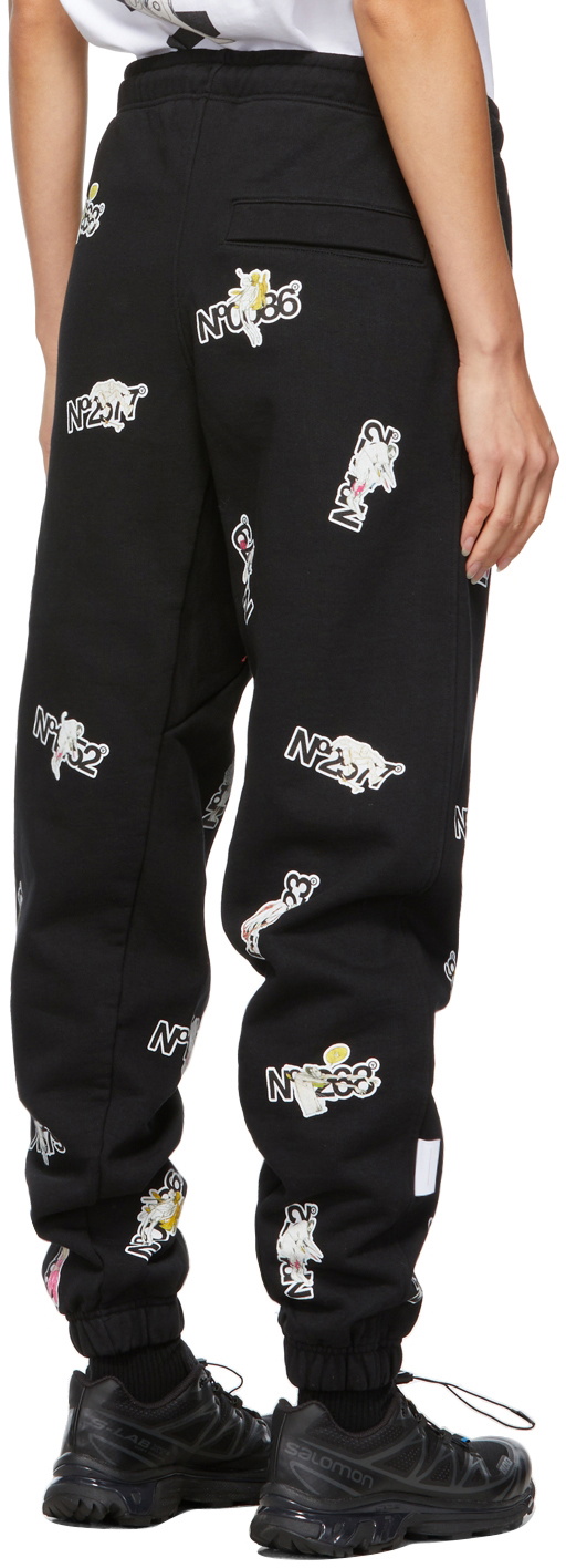 Aitor Throup’s TheDSA Black Sticker Series Lounge Pants