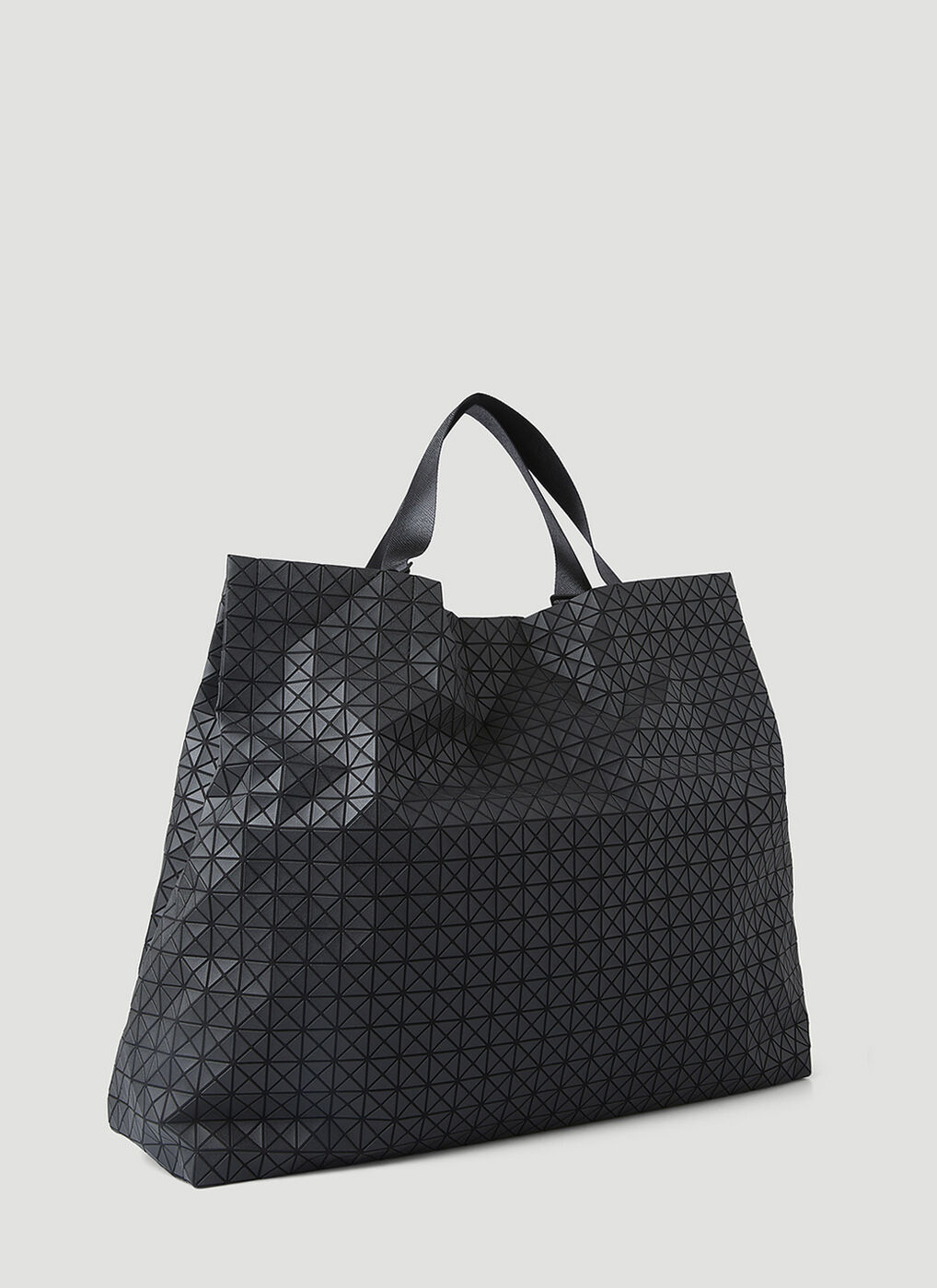 Cart Tote Bag in Black Bao Bao Issey Miyake