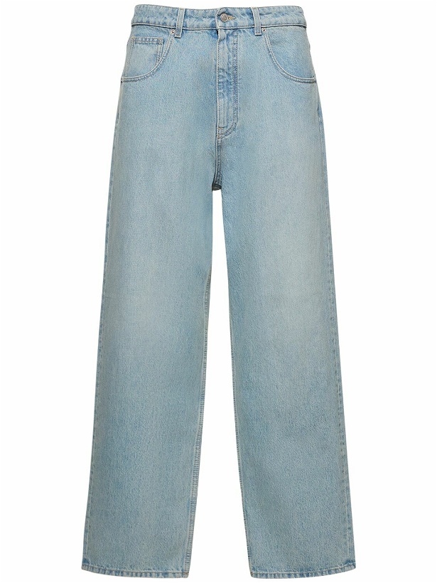Photo: BALLY - Straight Leg Cotton Denim Jeans