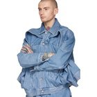 Diesel Red Tag Indigo Shayne Oliver Edition Denim Turbo Jacket