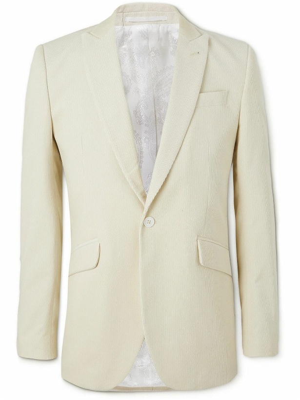 Photo: Favourbrook - Newport Cotton-Corduroy Suit Jacket - Neutrals