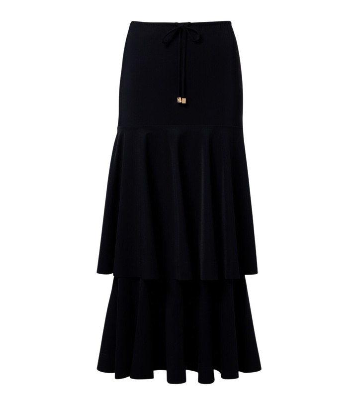 Photo: Dorothee Schumacher Modern Flow tiered midi skirt