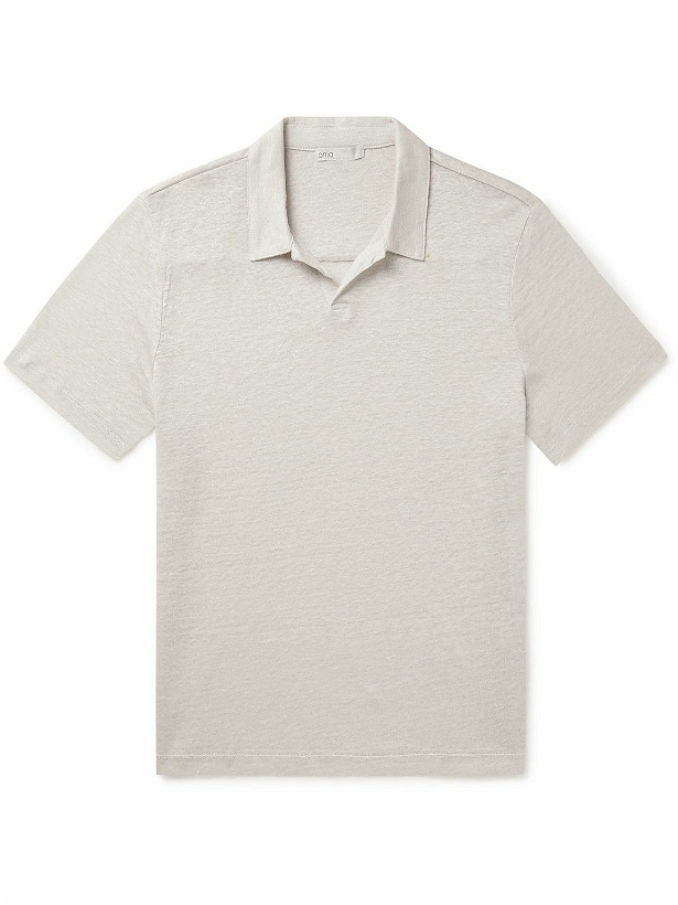 Photo: Onia - Shaun Linen-Jersey Polo Shirt - Neutrals