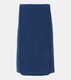 Etro Wool-blend pencil skirt