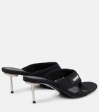 Coperni Canvas thong sandals