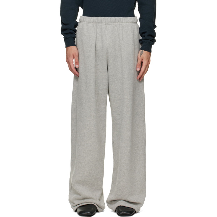 Photo: Les Tien Gray Heavyweight Party Sweatpants
