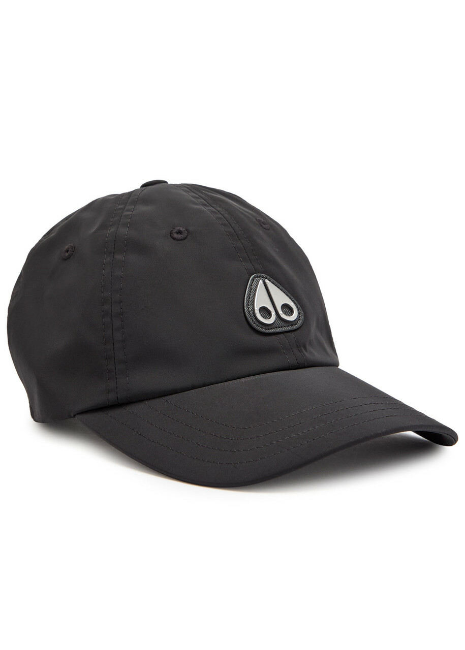 Moose Knuckles Crescent Logo Shell cap - Black - One Size