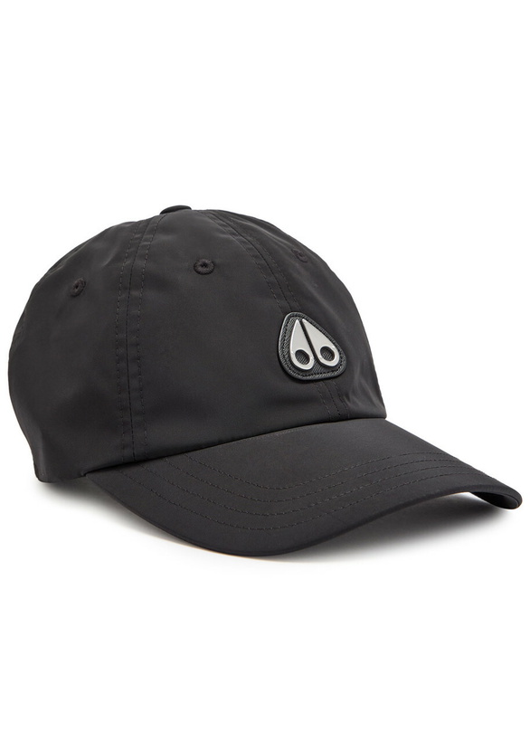 Photo: Moose Knuckles Crescent Logo Shell cap - Black - One Size