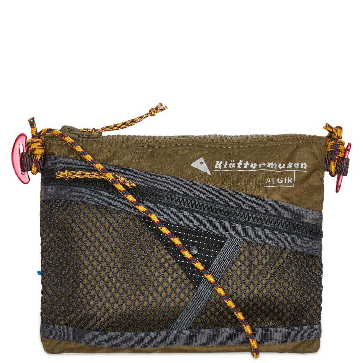 Klättermusen Men's Algir Accessory Bag - S in Olive 