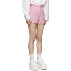 Stella McCartney Pink Wool Tailored Shorts