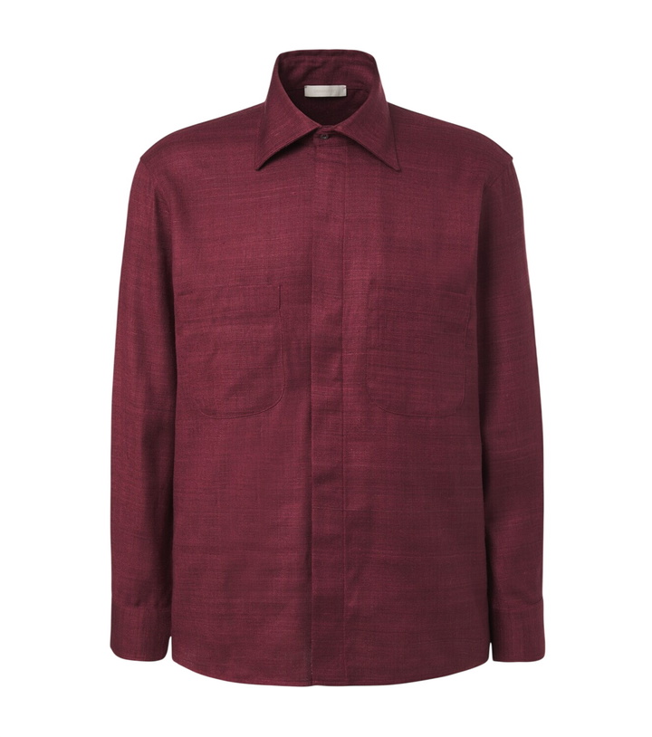 Photo: Saman Amel Regis silk shirt