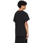 Yohji Yamamoto Black Asakura T-Shirt