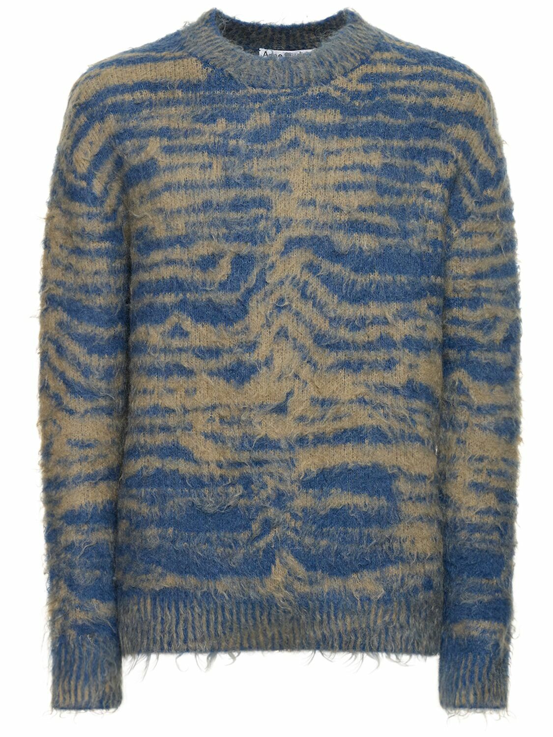 ACNE STUDIOS - Kameo Animal Wool Blend Knit Sweater Acne Studios