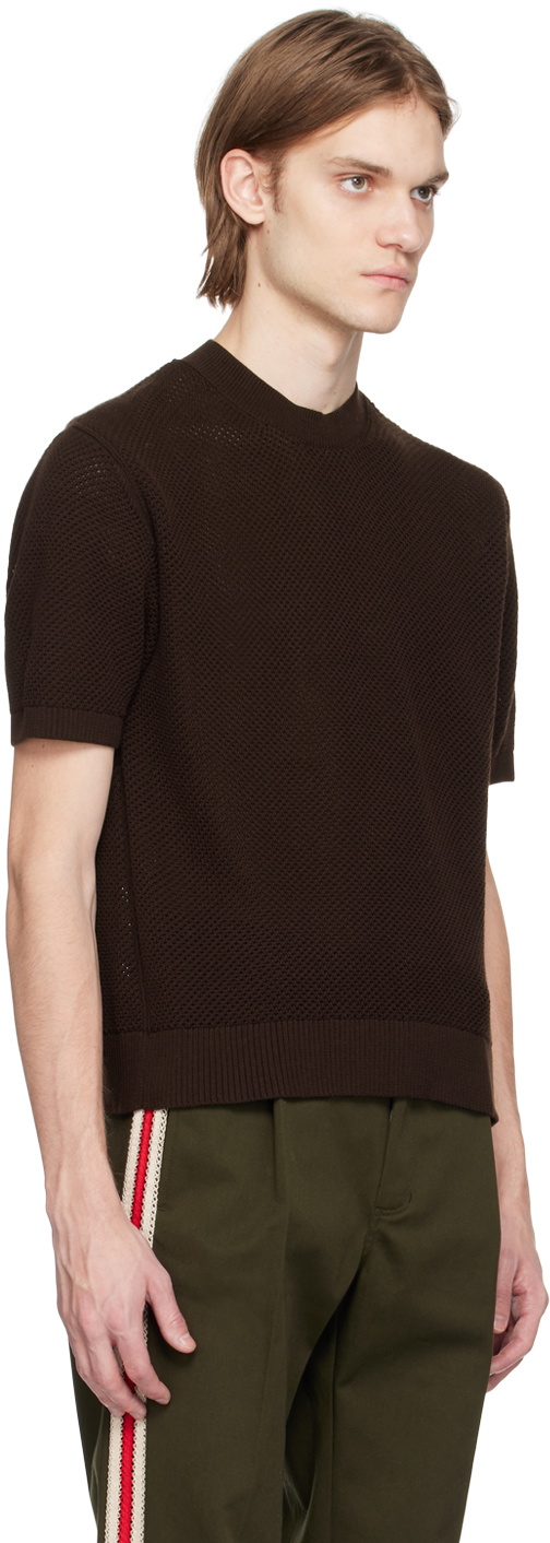Factor's Brown Crewneck T-Shirt