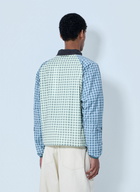 Metalwood Checked Zip-Up Jacket