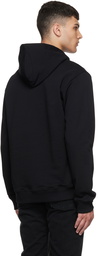 Kenzo Black Organic Cotton Hoodie